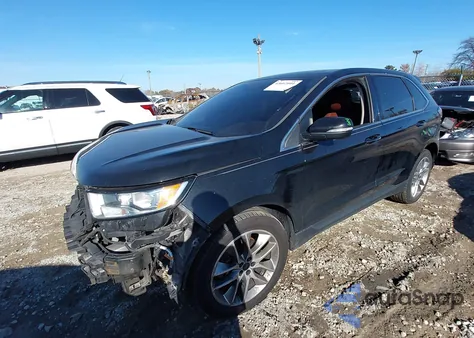 2015 Ford Edge Titanium z USA, uszkodzony, nr VIN 2FMPK4K85FBB91775